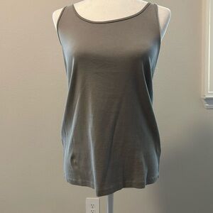 Eileen Fisher Organic Cotton Baby Rib Tank